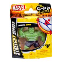 Mini Boneco Elástico Hulk de 6cm - Goo Jit Zu