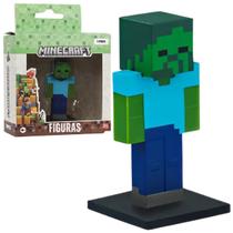 Mini Boneco Figure Minecraft Zumbi Multikids