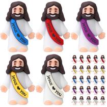 Mini bonecos de borracha de Jesus Bememo Little Jesus 25 unidades