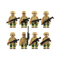 Mini Bonecos Humanoides Soldados Blocos De Montar Personagens De Desenho Animado Presentes De