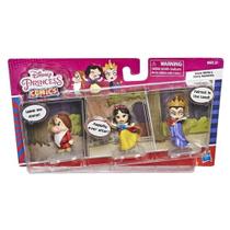 Mini bonecos princesas disney comics hasbro