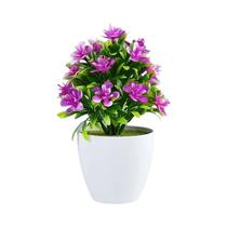 Mini Bonsai Artificial em Vaso - Decoração para Escritório e Casa