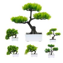 Mini Bonsai Arvore Artificial com Vaso Decorativo Enfeite Castela