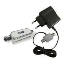 Mini Booster Amplificador TV Digital Lte Uhf 40db Proeletronic PQBT-4000LTE Mini Booster Amplificador TV Digital Lte Uhf 40db Proeletronic PQBT-4000LTE