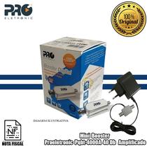 Mini Booster Proeletronic Pqbt-4000A 40Db Amplificado Mini Booster Proeletronic Pqbt-4000A 40Db Amplificado