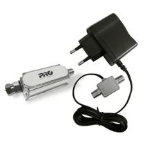 Mini Booster TV Digital Proeletronic PQBT 2650 - 26DB Mini Booster TV Digital Proeletronic PQBT 2650 - 26DB