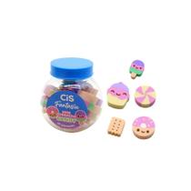 Mini Borracha Escolar Candy CIS Fantasia Infantil c/ 20 Unids