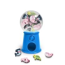 Mini Borracha Fundo do Mar Pote Baleiro Leo e Leo 12 UN Mini Borracha Fundo do Mar Pote Baleiro Leo e Leo 12 UN