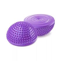 Mini Bosu Inflável de Equilíbrio Roxo Pro Action - 1 Unidade