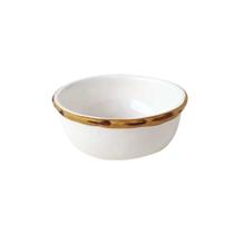 Mini Bowl Branco com Borda de Bambu Scalla 1º linha