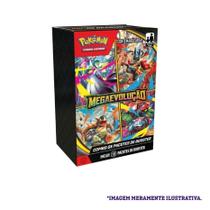 Mini Box ME01 - Megaevolução - Cartas Pokémon Copag Mega Evolução Mini Box ME01 - Megaevolução - Cartas Pokémon Copag Mega Evolução