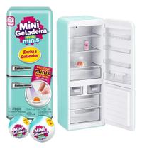 Mini Brands Geladeira + 2 Bolas Colecionável Surprise Mini Brands Geladeira + 2 Bolas Colecionável Surprise
