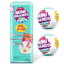 Mini Brands - Geladeira + 2 Bolas Colecionável Surprise