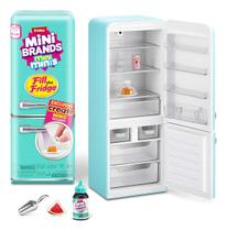 Mini Brands Mini Refrigerator Original Refrigerator Da Zuru Azul-turquesa Mini Brands Mini Refrigerator Original Refrigerator Da Zuru Azul-turquesa