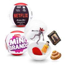 Mini Brands ZURU Netflix - Pacote com 2 Cápsulas Surpresa Mini Brands ZURU Netflix - Pacote com 2 Cápsulas Surpresa