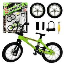 Mini brinquedo de bicicleta de dedo Kidbeile Alloy Mountain Bicycle verde Mini brinquedo de bicicleta de dedo Kidbeile Alloy Mountain Bicycle verde
