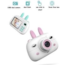 Mini brinquedo digital pequeno Slr para crianças 18 milhões de câmeras duplas dianteiras e traseiras