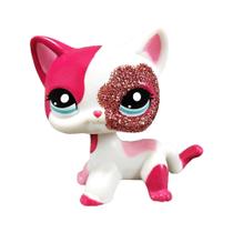 Mini brinquedo para animais de estimação SRJLPS Pink Sparkle Glitter Short Hair Cat 2291 Mini brinquedo para animais de estimação SRJLPS Pink Sparkle Glitter Short Hair Cat 2291