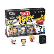 Mini Brinquedos Colecionáveis Funko Bitty Pop! - Pacote com 4 Amigos