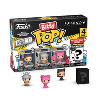 Mini Brinquedos Colecionáveis Funko Bitty Pop! - Pacote com 4 Amigos Mini Brinquedos Colecionáveis Funko Bitty Pop! - Pacote com 4 Amigos