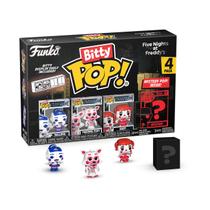 Mini brinquedos colecionáveis, pacote com 4, Funko Bitty Pop! Cinco noites