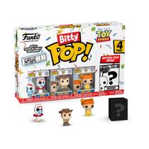 Mini brinquedos colecionáveis, pacote com 4, Funko Bitty Pop! Toy Story Mini brinquedos colecionáveis, pacote com 4, Funko Bitty Pop! Toy Story