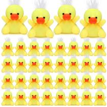 Mini brinquedos de pelúcia para animais, chaveiros Shappy Duck Stuffed, 50 unidades