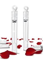 Mini Bubble Wands Mr. Pen White, 10 cm, pacote com 16 unidades, festa de casamento