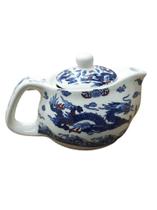 Mini Bule Oriental Decorativo de Cerâmica com Infusor Para Chá 200 ml