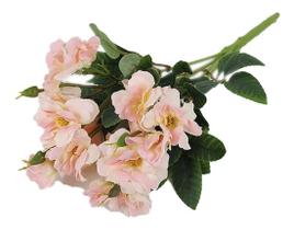 Mini buque de onze-horas artificial - rosa claro Mini buque de onze-horas artificial - rosa claro