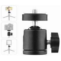 Mini Cabeça Ball Head Universal 1/4" até 1kg