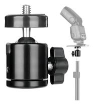 Mini Cabeça De Tripé Ball Head Até 1Kg