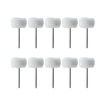 Mini Cabeças de Polimento de Lã (3mm) - Kit com 1 a 120 Peças