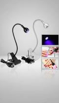 Mini Cabine LED UV Clip USB Secagem Gel Mesa