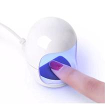Mini cabine portátil UV/LED individual para dedo 3w.