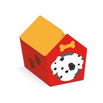 Mini Cachepot Festa Cachorrinhos - 10 unidades - Cromus - Rizzo