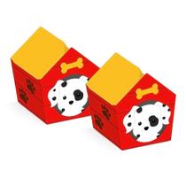 Mini Cachepot Festa Cachorrinhos- Pacote com 10 unidades