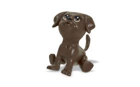 Mini Cachorro Pet Da Barbie Na Casinha Vinil Brinquedo Macio