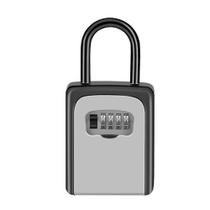 Mini Cadeado Cofre Guarda Chaves Com Segredo