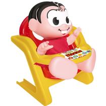 Mini Cadeira De Papinha Com Boneca Em Vinil Macio Turma Da Monica - Samba Toys