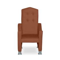 Mini Cadeira Poltrona Infantil Troninho Decorativa Suede Terracota Mini Cadeira Poltrona Infantil Troninho Decorativa Suede Terracota