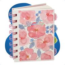 Mini Caderno Anotações Bloco De Notas Pautado Wire-o 80 Fls Mini Caderno Anotações Bloco De Notas Pautado Wire-o 80 Fls