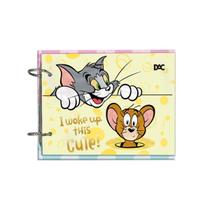 Mini Caderno Argolado Fichas Reposicionáveis - Tom & Jerry