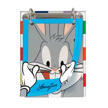 Mini Caderno Argolado Looney Tunes 80 Folhas- Dac