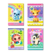 Mini Caderno Escolar De Brochura 80Fls Sweetness Jandaia