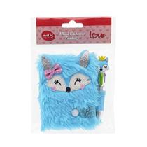 Mini Caderno Pelúcia Fantasy 64 Folhas Molin Raposa Mini Caderno Pelúcia Fantasy 64 Folhas Molin Raposa