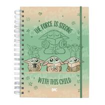 Mini Caderno Smart Yoda Star Wars Folhas Removível 80 folhas