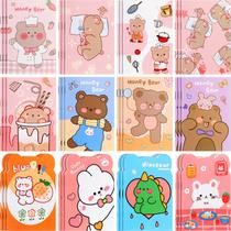 Mini cadernos Yexiya para crianças Cute Cartoon Cat Panda 36 unidades Mini cadernos Yexiya para crianças Cute Cartoon Cat Panda 36 unidades