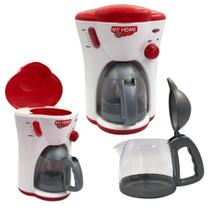 Mini Cafeteira De Brinquedo Infantil Cozinha Jarra Som E Luz