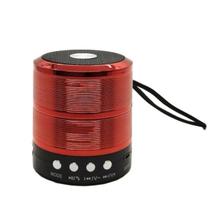 Mini Caixa Caixinha De Som 887 Portátil Recarregavel Bluetooth com Rádio FM SD USB